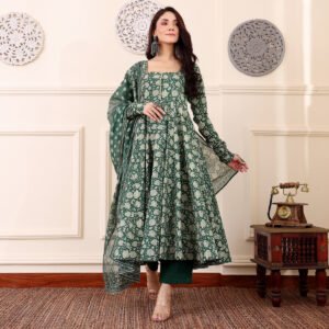 Alternative view of Raalia Cotton Printed Set