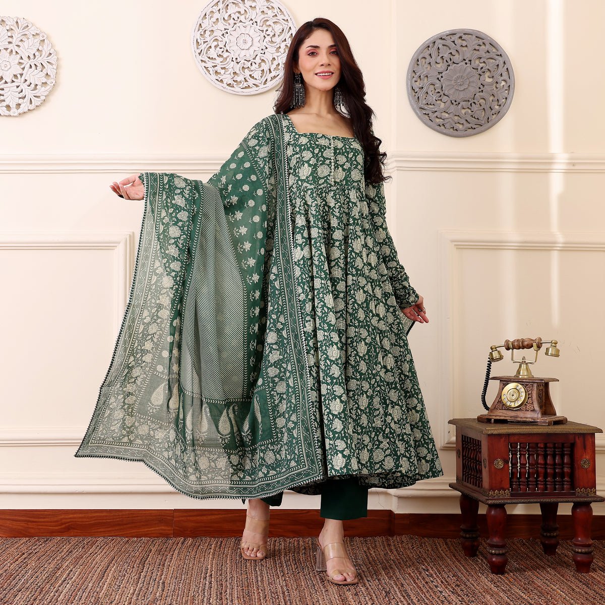 Raalia Cotton Printed Set - Image 3