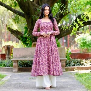 Alternative view of Trishna Georgette Kurta