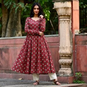 Alternative view of Rojassa Kantha Cotton Kurta