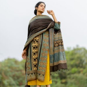 Alternative view of Set of 3 - Kurta, Dupatta, Culotte - Aviv