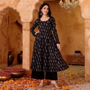 Alternative view of Vibhani Cotton Kurta