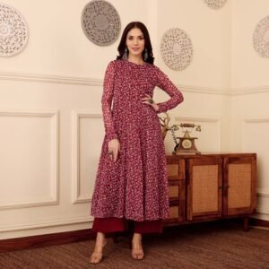 Sofia Georgette Kurta - Image 3
