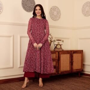 Sofia Georgette Kurta - Image 4