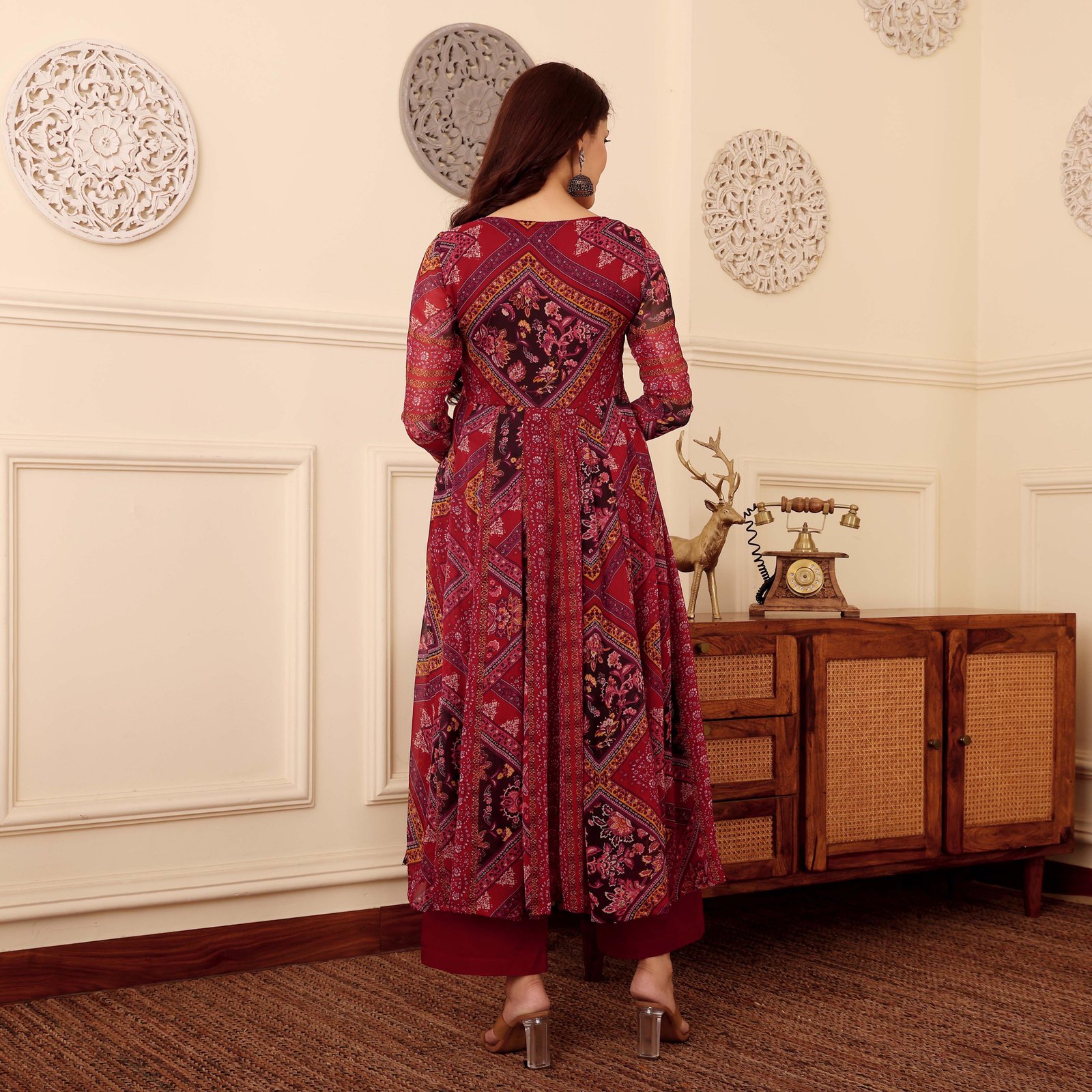 Avidaa Georgette Kurta - Image 5