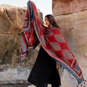 Set of 3 - Kurta, Dupatta & Pants - Swa 04 - Image 6