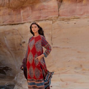 Set of 3 - Kurta, Dupatta & Pants - Swa 01 - Image 8