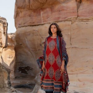 Set of 3 - Kurta, Dupatta & Pants - Swa 01 - Image 6