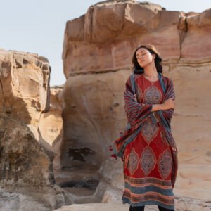 Set of 3 - Kurta, Dupatta & Pants - Swa 01 - Image 4