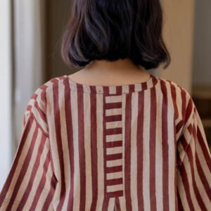 Alternative view of Omi Kurta Set of 2 - Maroon meadow