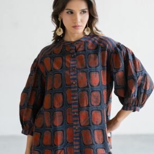 Amlan Top - Kumo Indigo - Image 6
