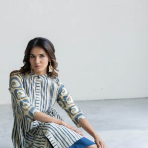 Pintuck Kurta - Mizu - Image 3