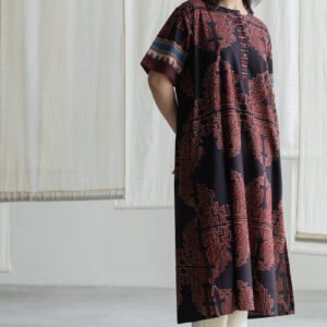 Alternative view of Omi Kurta - Kshiti Black