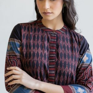 Alternative view of A-line Kurta - Ela