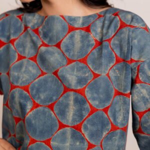 Alternative view of Basic Top - Red Polka