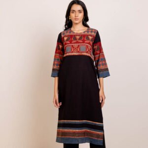 Classic Kurta - Ona Black - Image 6