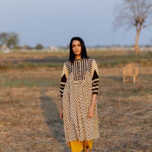 Side Pleat Kurta - Tarang - Image 9