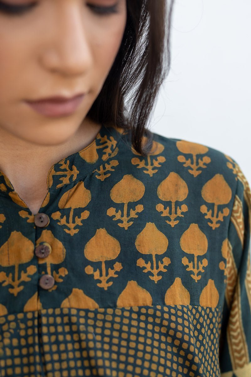 Bias Tunic - Oni Forest Green - Image 7