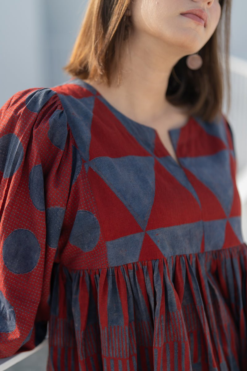 Ruyan Top - Red - Image 5