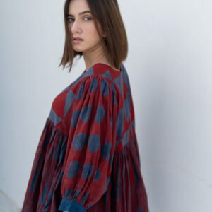 Ruyan Top - Red - Image 8