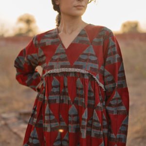 Alternative view of Yara Tunic - Red