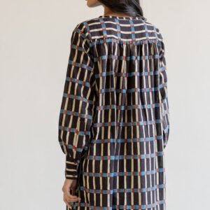 Navi Pintuck Tunic - Split Stripes - Image 4