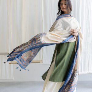 Set of 3 - Kurta, Culottes & Dupatta - Mrida 17 - Image 4