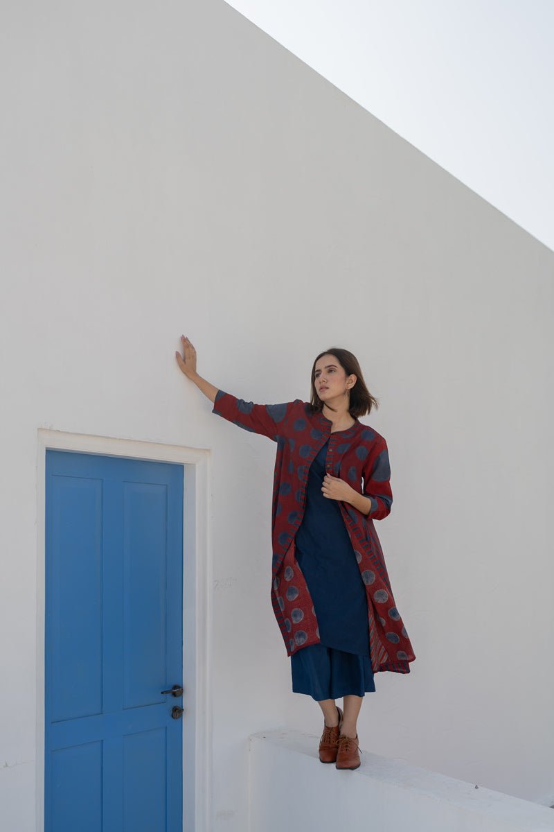 A-Line Kurta - Red - Image 26
