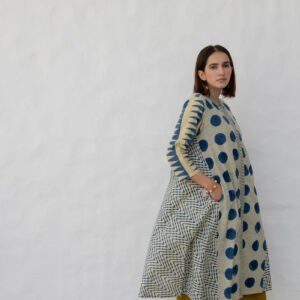 A-Line Kurta - Indigo - Image 5