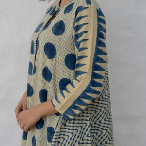 A-Line Kurta - Indigo - Image 13
