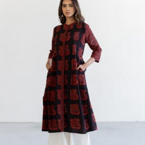 Alternative view of Pintuck Kurta - Tira