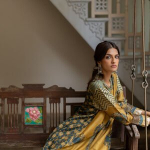 Chanderi Silk A-line Kurta Set of 2 - Firdaus - Image 8