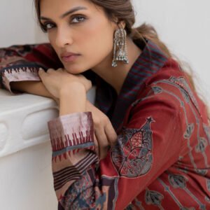 Alternative view of Chanderi Silk Aru Kurta Set of 2 - Gulnaar