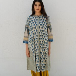 A-line Kurta - Ark Indigo