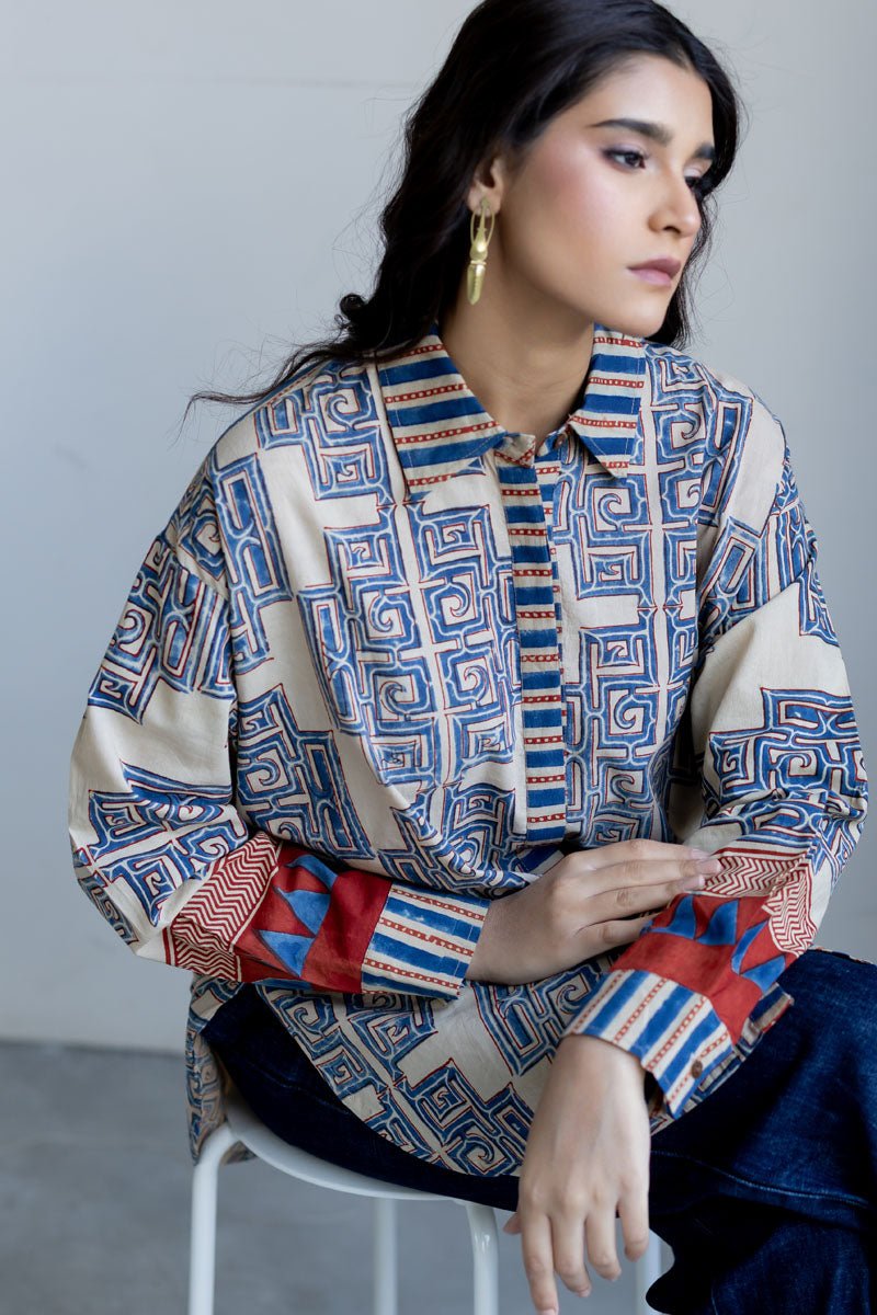 Go-to-shirt - Avani Natural white - Image 3